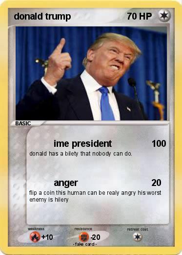 Pokemon donald trump