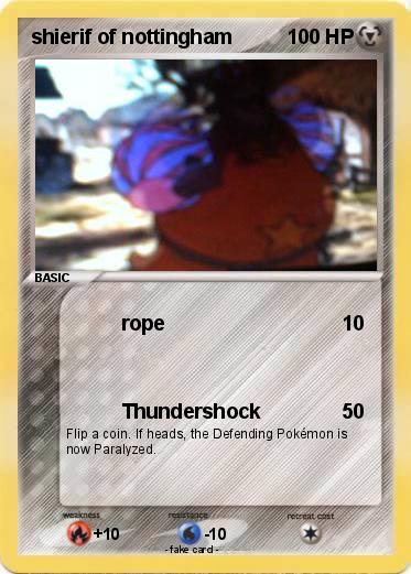 Pokemon shierif of nottingham
