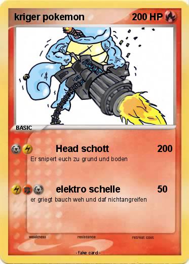 Pokemon kriger pokemon