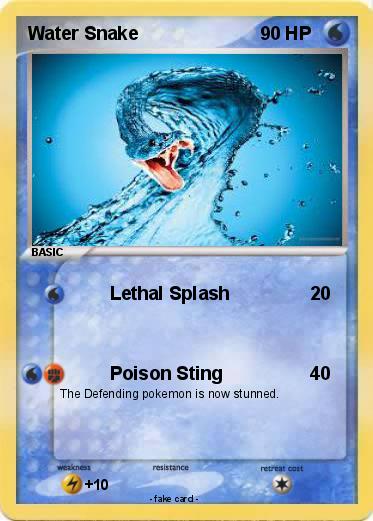 Pokemon Water Snake