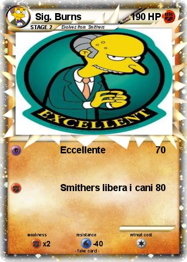 Pokemon Sig. Burns