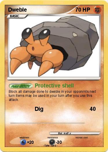 Pokemon Dweble