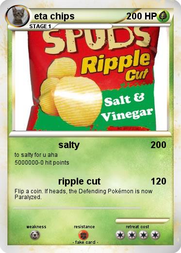 Pokemon eta chips