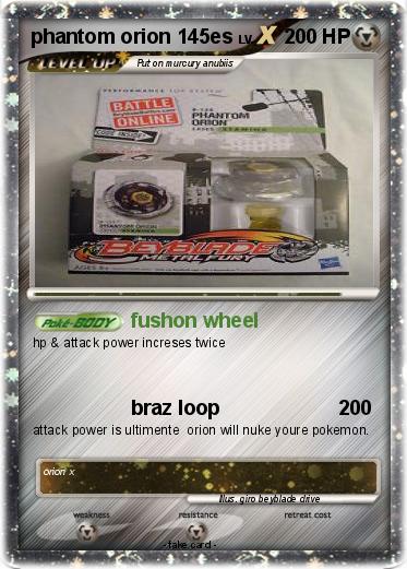 Pokemon phantom orion 145es