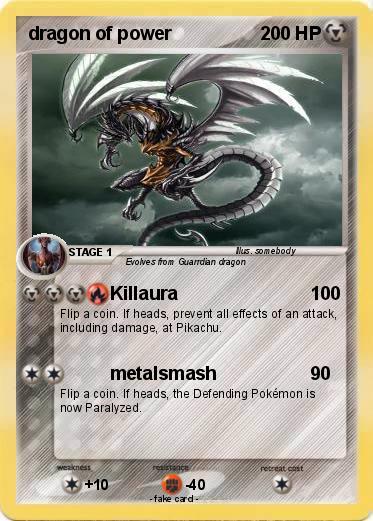 Pokemon dragon of power