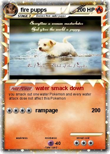 Pokemon fire pupps