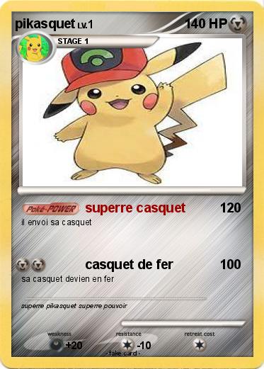 Pokemon pikasquet
