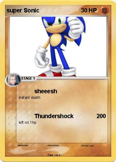 Pokemon super Sonic