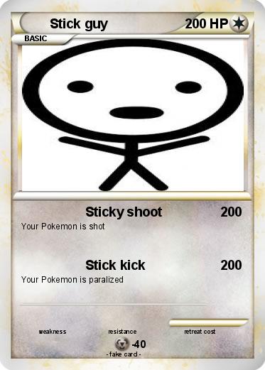 Pokemon Stick guy