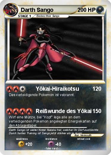 Pokemon Darth Sango