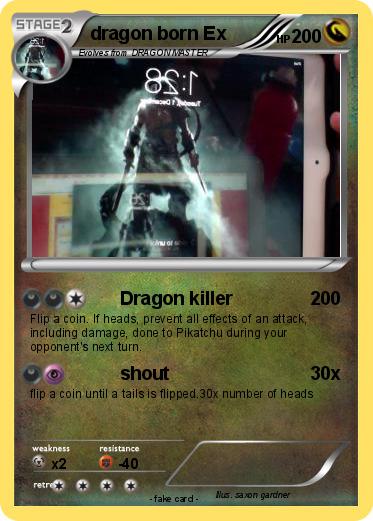 Pokemon dragon born Ex