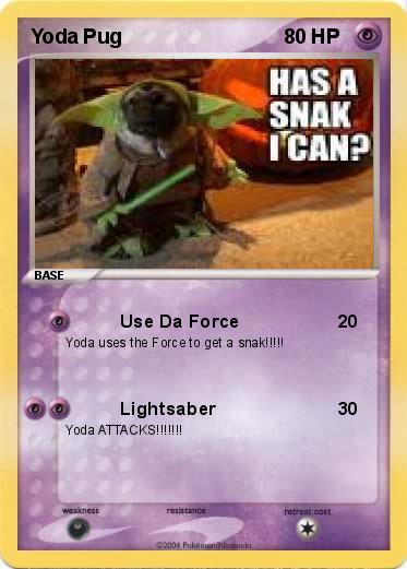 Pokemon Yoda Pug