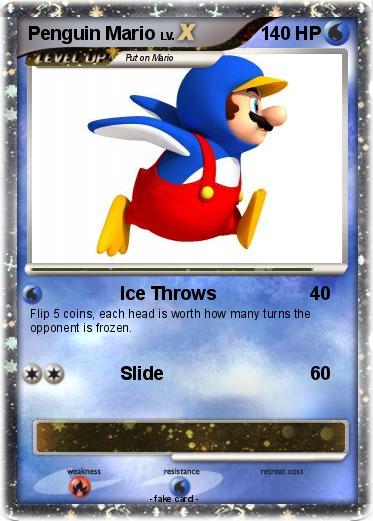 Pokemon Penguin Mario