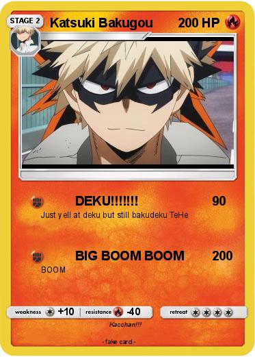 Pokemon Katsuki Bakugou