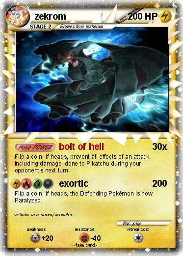 Pokemon zekrom