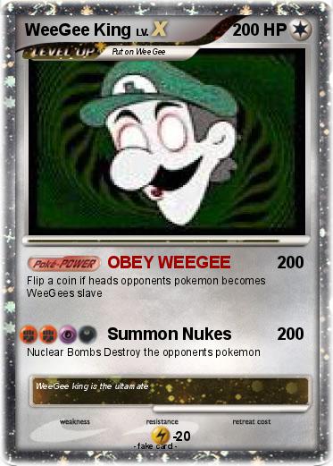 Pokemon WeeGee King