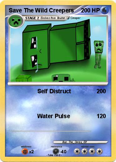 Pokemon Save The Wild Creepers
