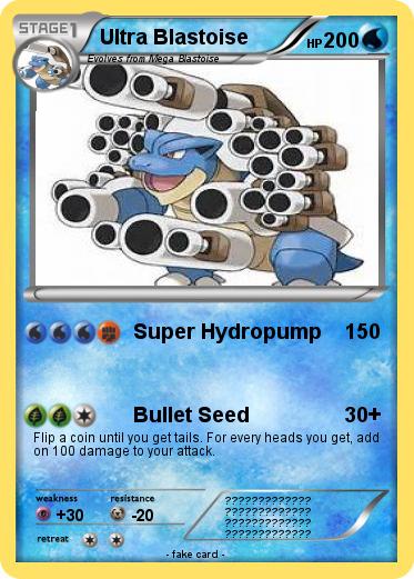 Pokemon Ultra Blastoise