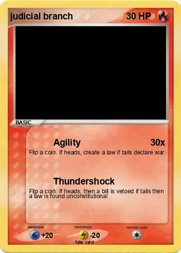 Pokemon judicial branch