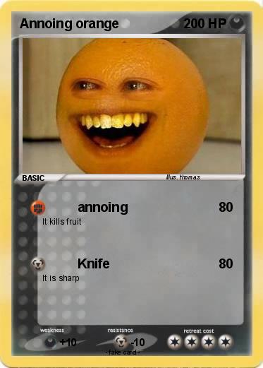 Pokemon Annoing orange