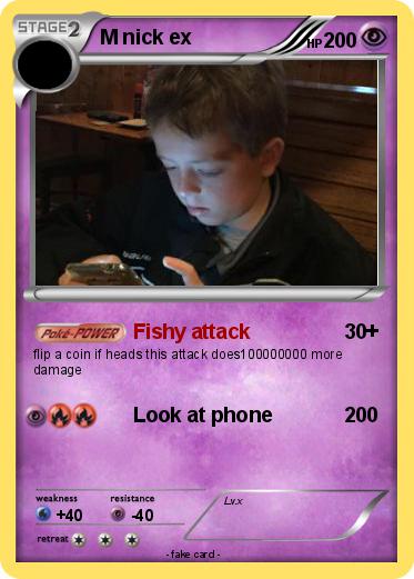 Pokemon M nick ex