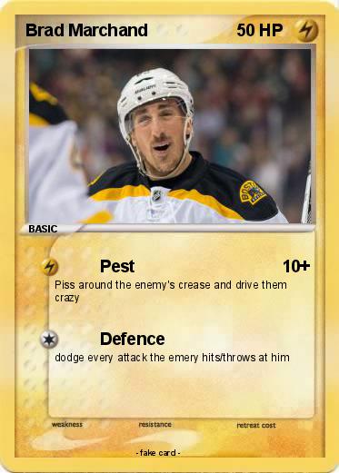 Pokemon Brad Marchand