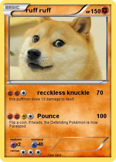 Pokemon ruff ruff