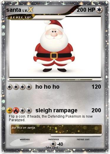 Pokemon santa