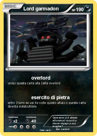 Pokemon Lord garmadon