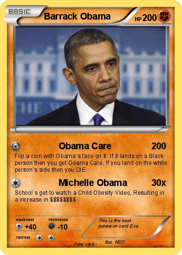 Pokemon Barrack Obama