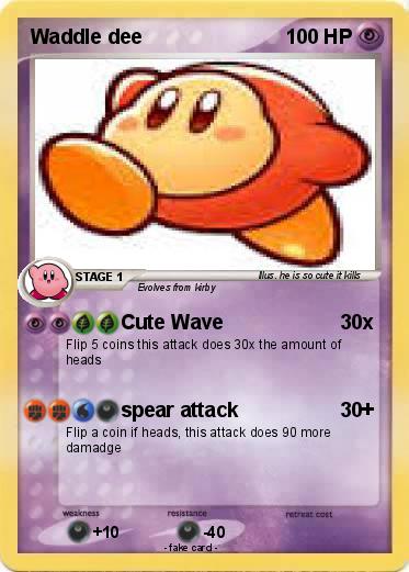 Pokemon Waddle dee