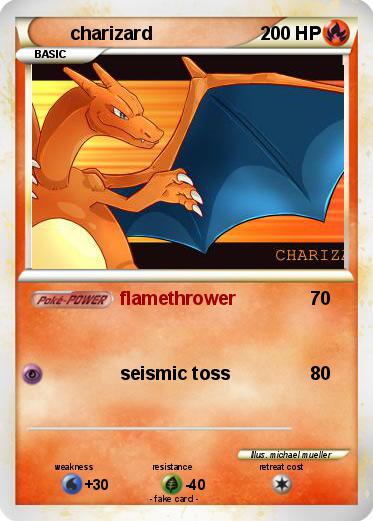 Pokemon charizard