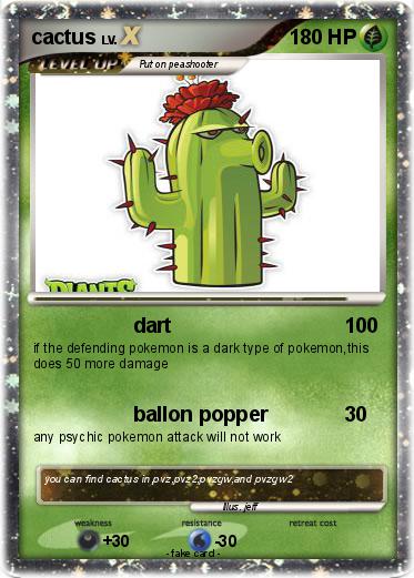 Pokemon cactus