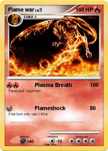 Pokemon Flame war