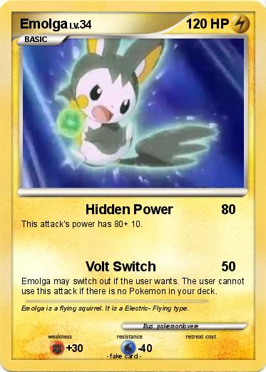Pokemon Emolga