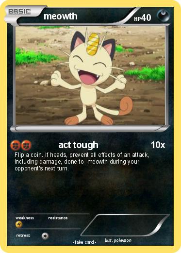 Pokemon meowth