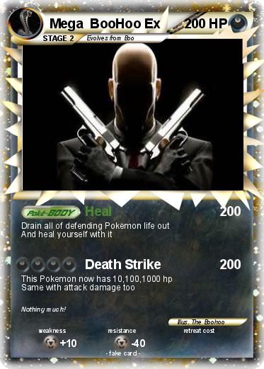 Pokemon Mega  BooHoo Ex