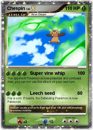 Pokemon Chespin