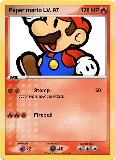 Pokemon Paper mario LV. 97