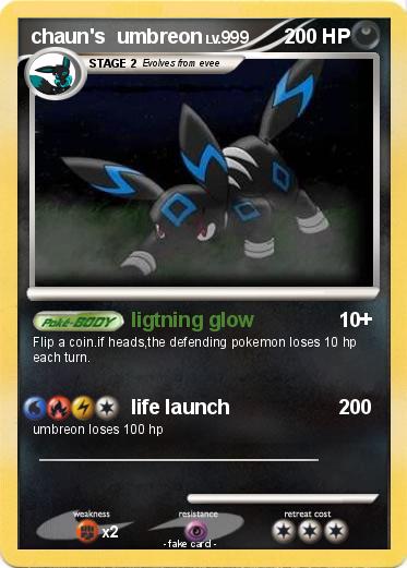 Pokemon chaun's  umbreon