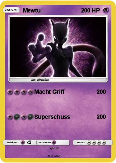 Pokemon Mewtu