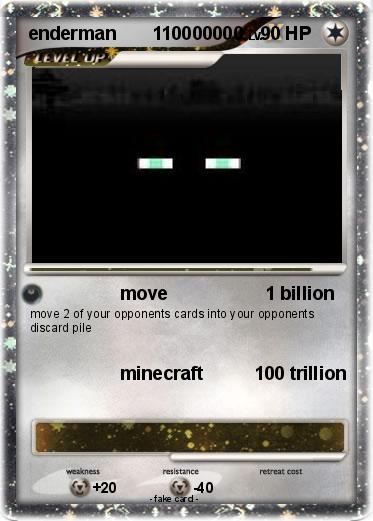 Pokemon enderman       110000000