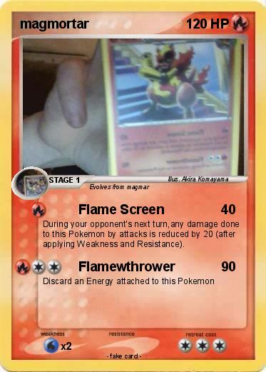 Pokemon magmortar