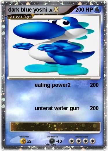 Pokemon dark blue yoshi