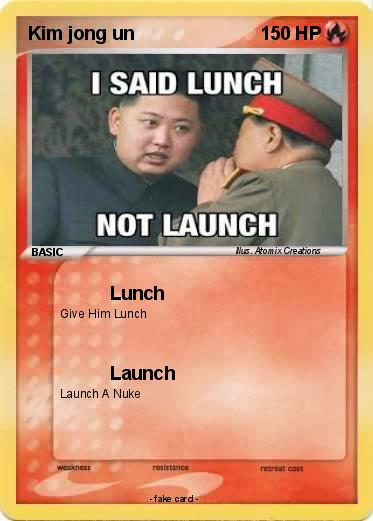 Pokemon Kim jong un