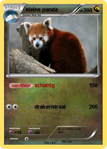 Pokemon kleine panda