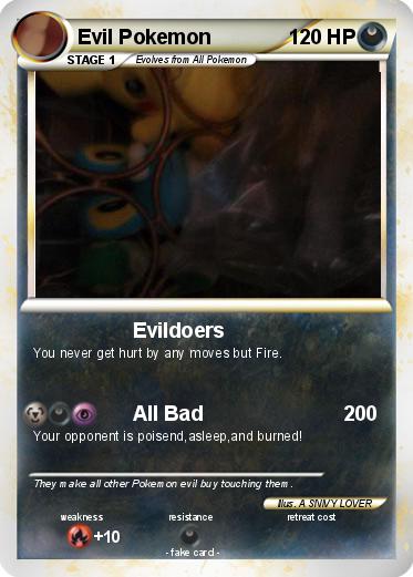 Pokemon Evil Pokemon