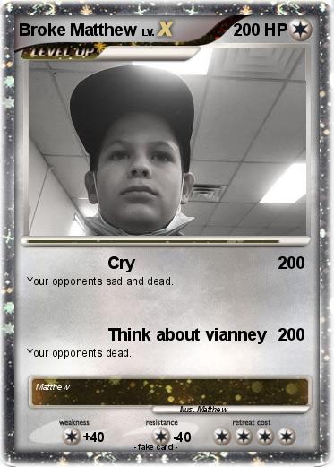 Pokemon Broke Matthew