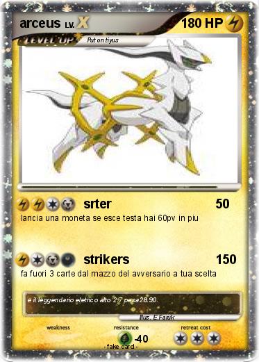 Pokemon arceus