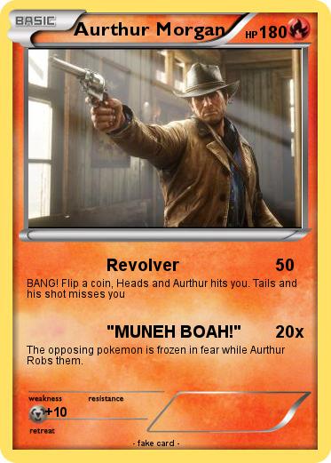 Pokemon Aurthur Morgan